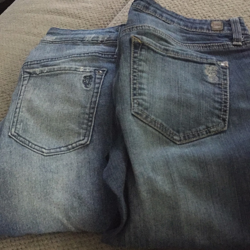 2 pairs of Jessica Simpson forever skinny jeans